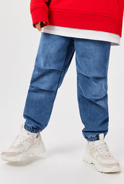 ACOOLA / Брюки джинсовые (утепленные) детские для мальчиков Abrams синий фото 10