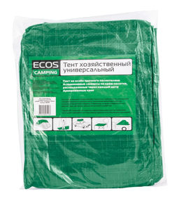 Тент хозяйственный универсальный Т-3*3 размер 3*3м 100г/м2 999084