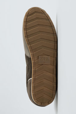 ZAPATILLA ESTILO RETRO / Verde Caqui - Zara фото 4