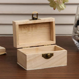 Цена за 12 шт. Шкатулка для росписи дерево «Прямоугольная», для творчества, декора, 5.5×10×6 см