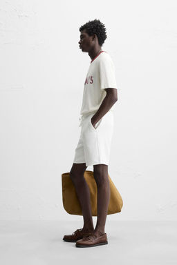 TEXTURED COMFORT BERMUDA SHORTS - Zara фото 5