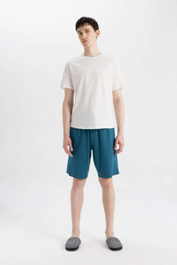 Regular Fit Cepli Sort Pijama Alt? - Defacto фото 2