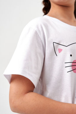 Пижама Кисонька короткий рукав с брюками детская