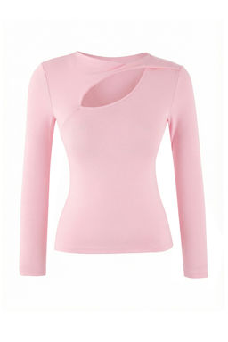 Siyah Fitted/Vucuda Oturan Uzun Kollu Pencere Detayl? Premium Yumusak Orme Bluz TWOSS26BZ00247 - Trendyolmilla фото 10