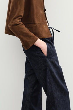 ZW COLLECTION STRAIGHT-LEG MID-RISE JEANS - Zara фото 4