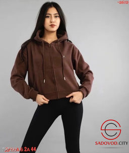 толстовка женская с капюшоном - Bruno фото 4