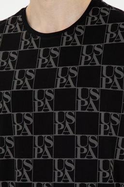 Футболка U.S. Polo Assn. мужская черная хлопок  фото 14
