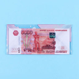 Конверт для денег «Любимой мамочке!» прозрачный ПВХ, 16×8 см