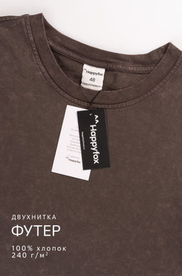 Мужской лонгслив оверсайз Happyfox