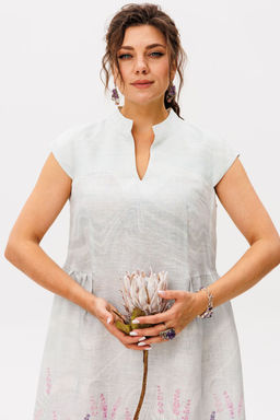 Платье ANELLI 1424.1 лавандовый аромат  фото 9