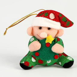 Мягкая игрушка Гном на подвесе, виды МИКС