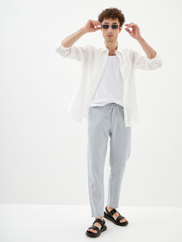 Мужские Льняные Брюки Мом - Mossmore фото 13