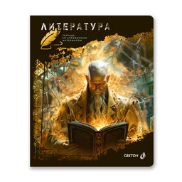 Светоч 48Т4 Тетрадь со справочным материалом Эволюция, глянцевая ламинация, A5 48 л. на скобе 65 г/кв.м , белизна 100 % 10 шт. , линия 00881 Литература