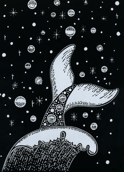 Hobbius GHPB-07 Набор для творчества Гравюра-блокнот 14 x 20 см Безбрежный океан  фото 15