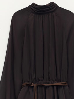 Платье мини с поясом / Zarina  фото 13