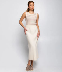 Юбка #КТ820 (2), молочный