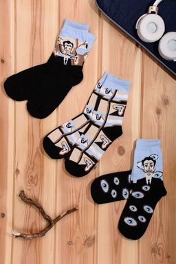 Цена за 6 пар. Носки Дали мужские