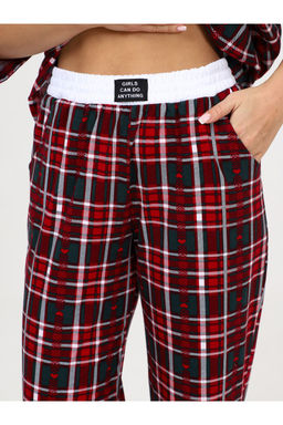 Пижама женская П-119.02 клетка - Хороший трикотаж фото 9