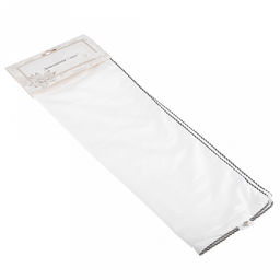 Наперник пуходержащий 50х35см "Облако", тик смесовый (80% хлопок / 20% п/э), 147г/м2, с кантом на молнии, упаковка ПВД-еврослот 14,5х23 см, т.м. "Домашняя мода" (Россия)