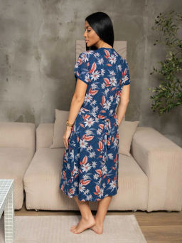 Халат женский, цвет фиолетовый