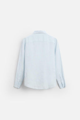 100% LINEN SHIRT - Zara фото 40
