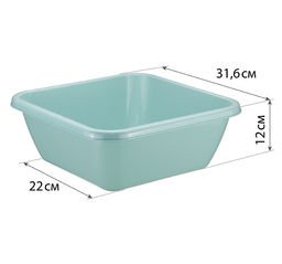 Таз 8,0л квадратный, арт.М2577