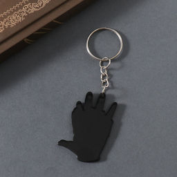 Цена за 4 шт. Брелок для ключей на кольце Объятие рук, акрил, 4.4?3.2?0.2 см - Simaland фото 3