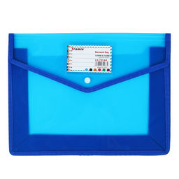 Папка-конверт на кнопке А4, 500 мкр, с расширением, горизонтальная, карман для визиток, МИКС - Simaland фото 11