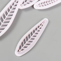 Каттеры для полимерной глины Листочки набор 4 шт 6х1,2 см 8х1,6 см 10х2,1 см 12х2,5 см - Simaland фото 4