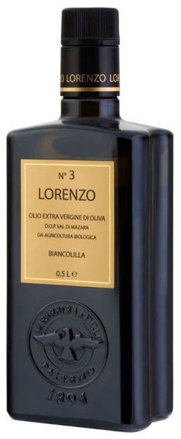 Масло оливковое Barbera Lorenzo №3 DOP Organic Extra Vergine 500 мл, стекло, ИТАЛИЯ