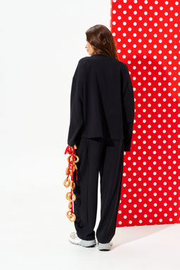 костюм женский 2-х предметный (джемпер + брюки) - Elletto фото 10