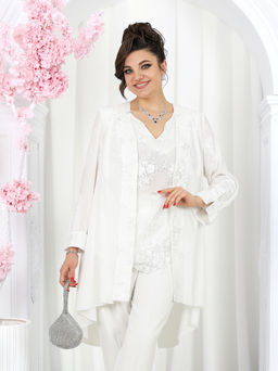 Костюм Ninele 6066 молочный  фото 5