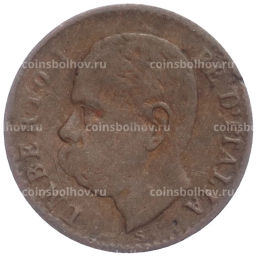 Монета 1 чентезимо 1900 года Италия