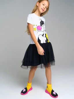 PlayToday / Платье трикотажное для девочек  фото 4