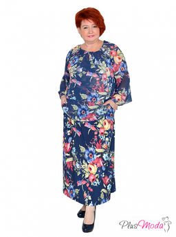 Туника Модель №1555 размеры 44-84 - Plusmoda фото 16