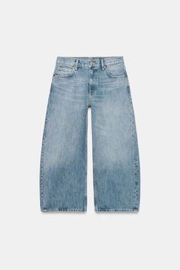 JEANS ZW COLLECTION BALLON TIRO MEDIO / Azul - Zara фото 7