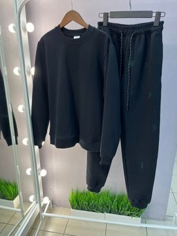 Костюм из лакосты, черный - Knitka фото 2