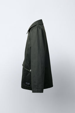 LABEL WAXED JACKET - Zara фото 3