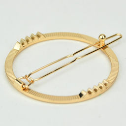 Пара декоративных заколок круг