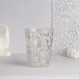 Цена за 2 шт. Подставка для хранения косметики «Хрусталь», d=8.5×11 см, прозрачная