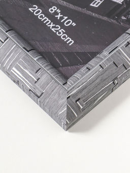 Фоторамка пластик 20х25 см "Моррис" тёмно-серый 29,8х25х2 см