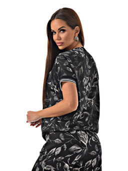 Блузон с анималистическим принтом - А+б коллекция фото 31