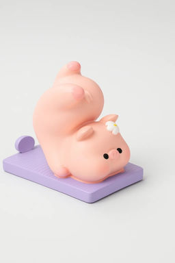 Подставка под телефон/планшет Pig, purple