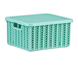 Коробка ВЯЗАНИЕ 1,5 л с крышкой, арт. М2368