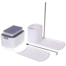 Подставка под губку с дозатором 300мл. 23х10,8х10 1878