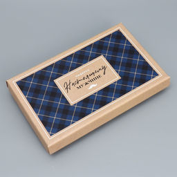 Коробка складная Настоящему мужчине, 25.5 15 4 см