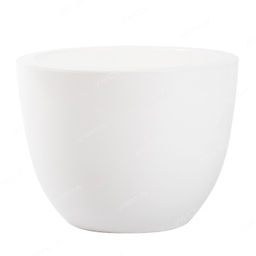 Горшок ОРФЕЙ 6л d24 h18 БЕЛЫЙ c вкладкой (уп.4)