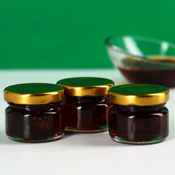 Набор варенья с сосновыми шишками 23 февраля, вкусы: апельсин, брусника, классический, 30 г. x 3 шт. - Simaland фото 3