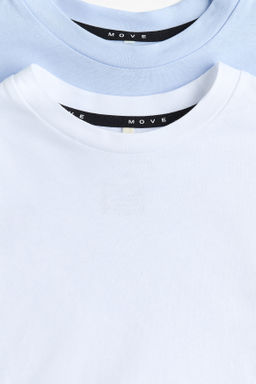 Pack de 2 camisetas boxy con DryMove Relaxed Fit - H&m фото 3