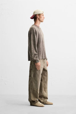 WASHED BOUCLE SWEATER - Zara фото 6